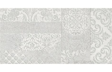 Beryoza Ceramica Лофт серый Декор 1 50x25