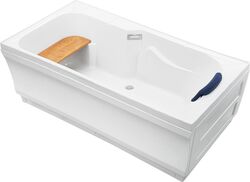 Акриловая ванна для душевой кабины Wemor 170/150/85 55 S
