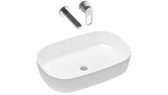 Комплект раковины и смесителя 2 в 1 Lavinia Boho Bathroom Sink Slim 21510153