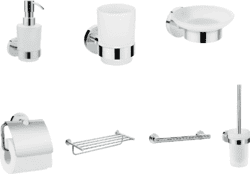 Набор аксессуаров для ванной и туалета Hansgrohe Logis Universal 02.4
