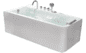 Гидромассажная акриловая ванна Grossman GR-17095